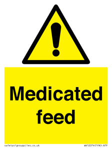 Medicated feed